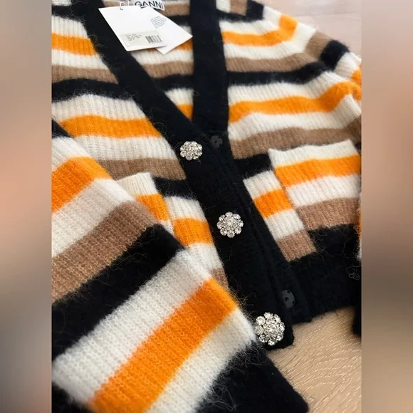 Ganni wool cardigan - Picture 2 of 2